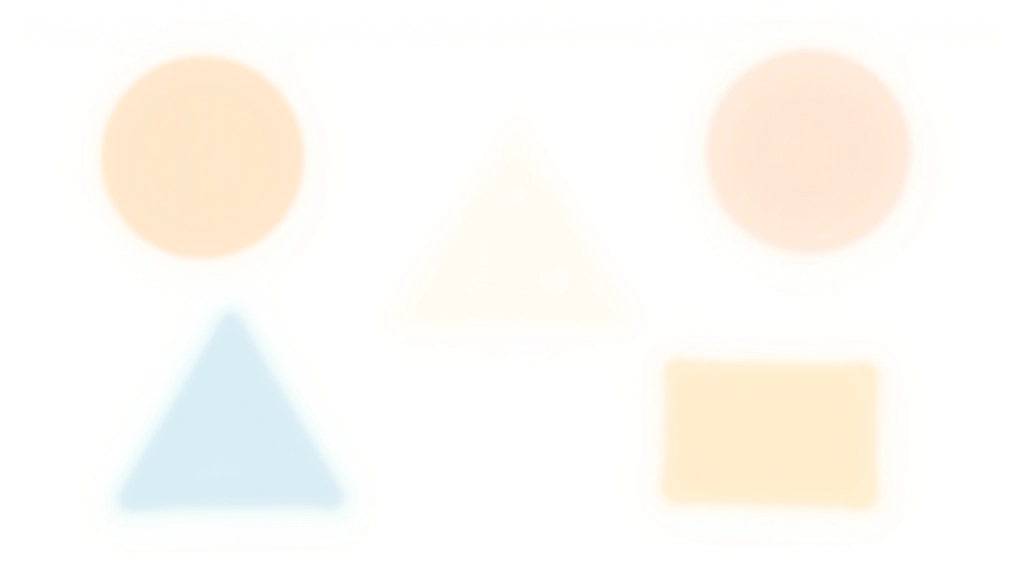 Vector illustration showing basic geometric shapes including circles, rectangles, and polygons with different fill colors and strokes